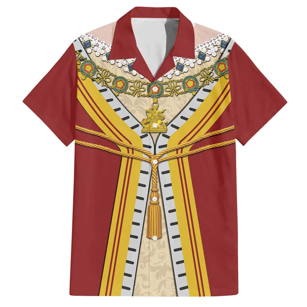 Victoria England Costume Family Matching Puletasi and Hawaiian Shirt - Wonder Print Shop