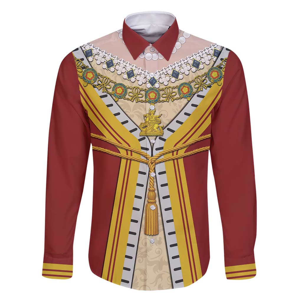 Victoria England Costume Family Matching Puletasi and Hawaiian Shirt - Wonder Print Shop