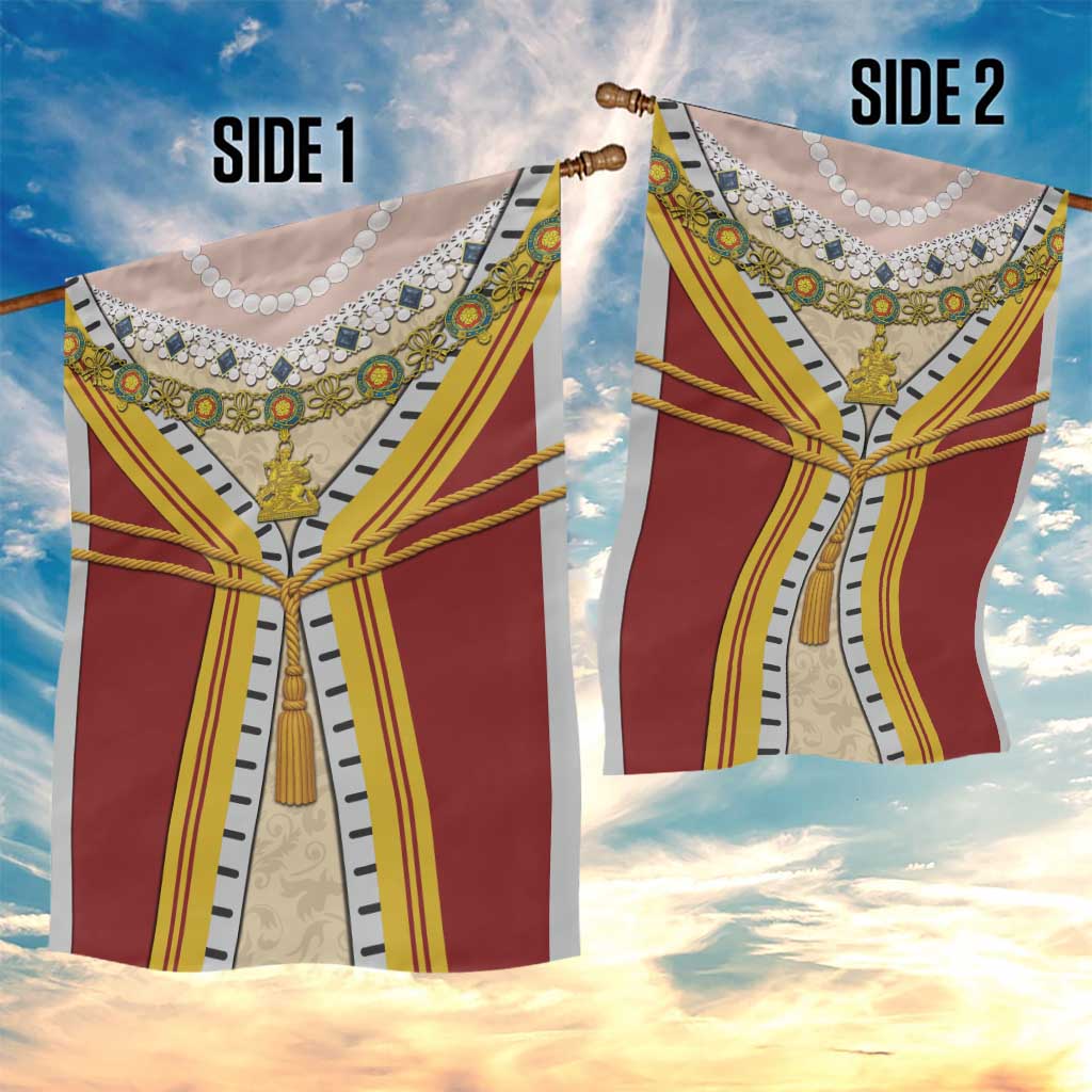 Victoria England Costume Garden Flag - Wonder Print Shop