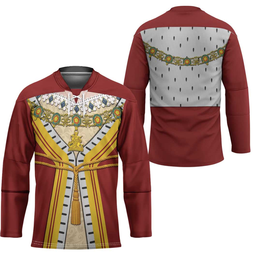 Victoria England Costume Hockey Jersey - Wonder Print Shop