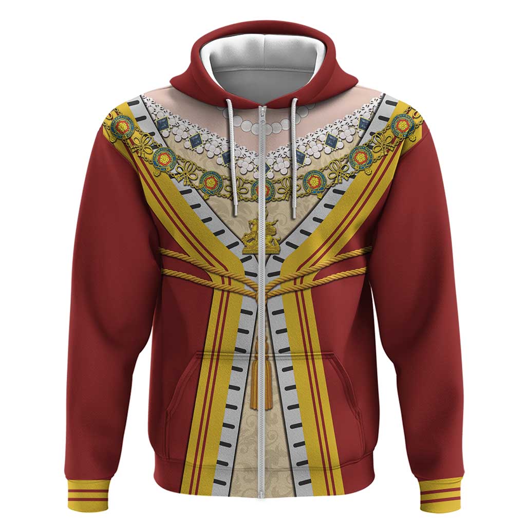 Victoria England Costume Hoodie - Wonder Print Shop