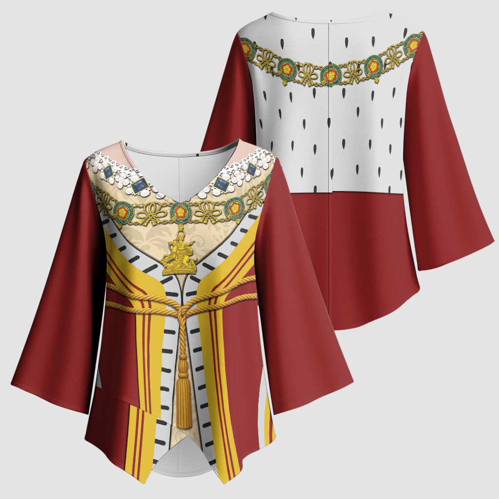 Victoria England Costume Kimono Sleeve Blouse - Wonder Print Shop