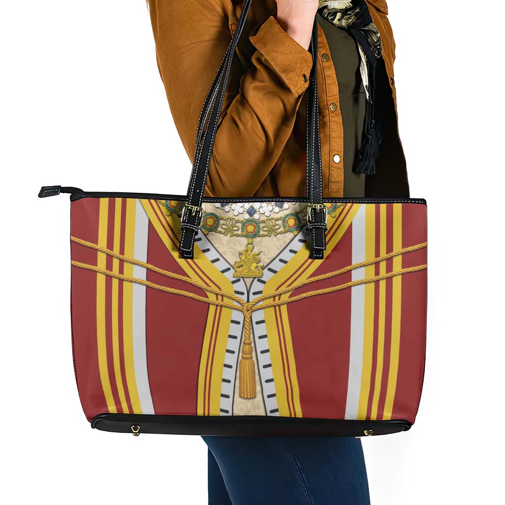Victoria England Costume Leather Tote Bag - Wonder Print Shop