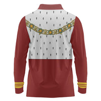 Victoria England Costume Long Sleeve Polo Shirt - Wonder Print Shop