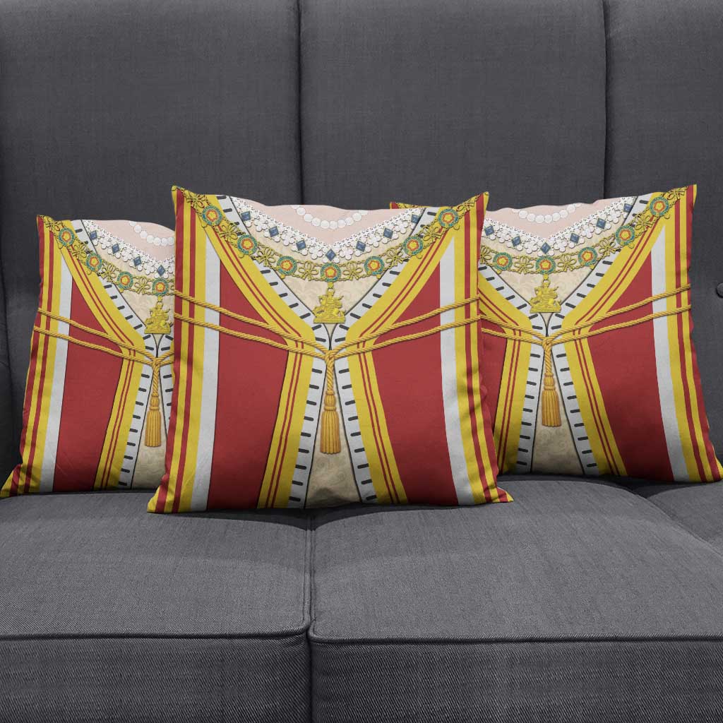 Victoria England Costume Pillow Cover - Wonder Print Shop