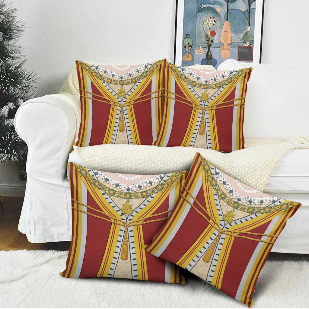 Victoria England Costume Pillow Cover - Wonder Print Shop