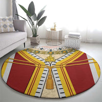 Victoria England Costume Round Carpet - Wonder Print Shop