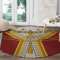 Victoria England Costume Round Carpet - Wonder Print Shop
