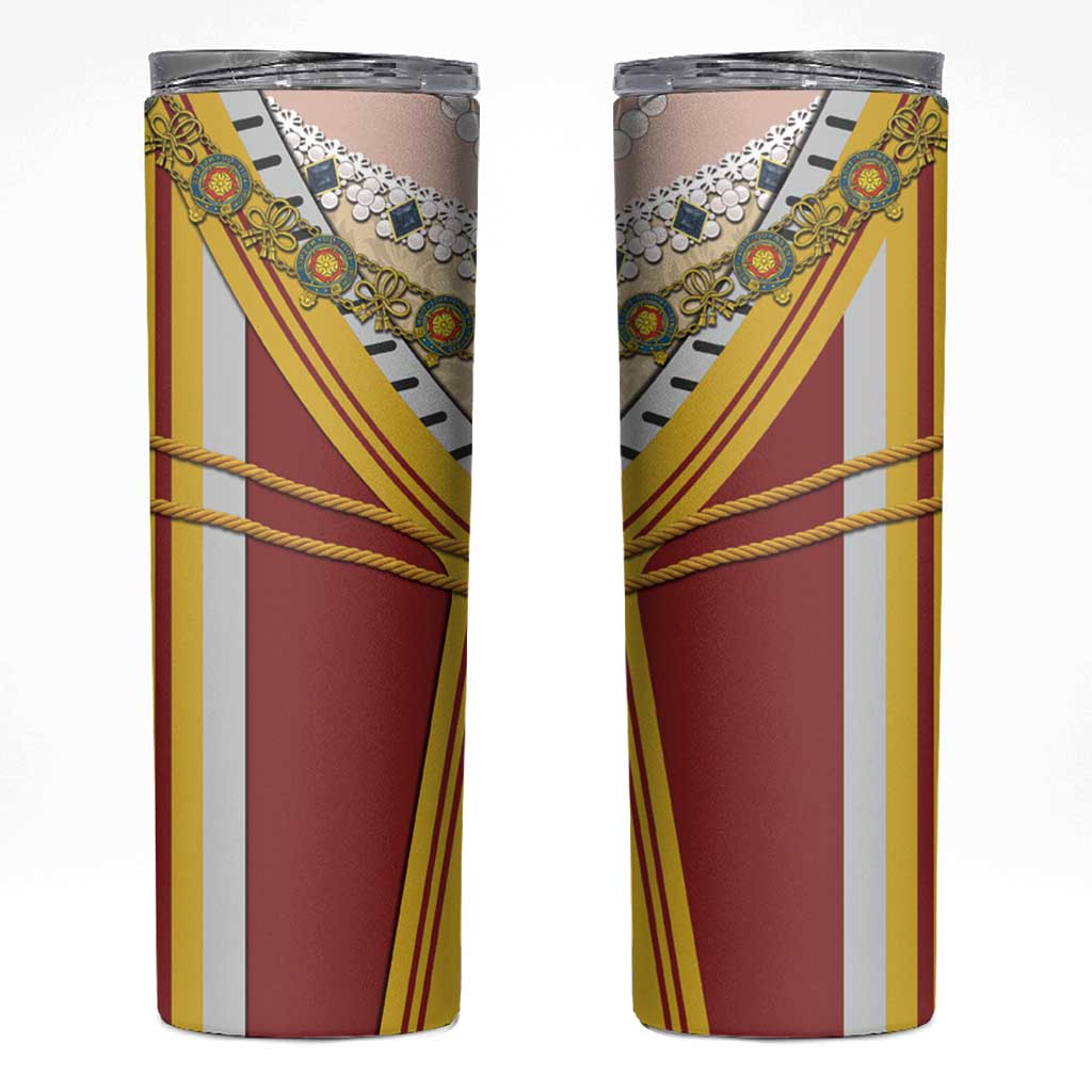 Victoria England Costume Skinny Tumbler - Wonder Print Shop