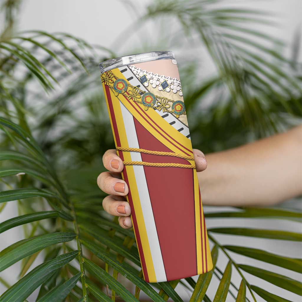 Victoria England Costume Skinny Tumbler - Wonder Print Shop