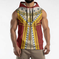 Victoria England Costume Sleeveless Zip Hoodie - Wonder Print Shop