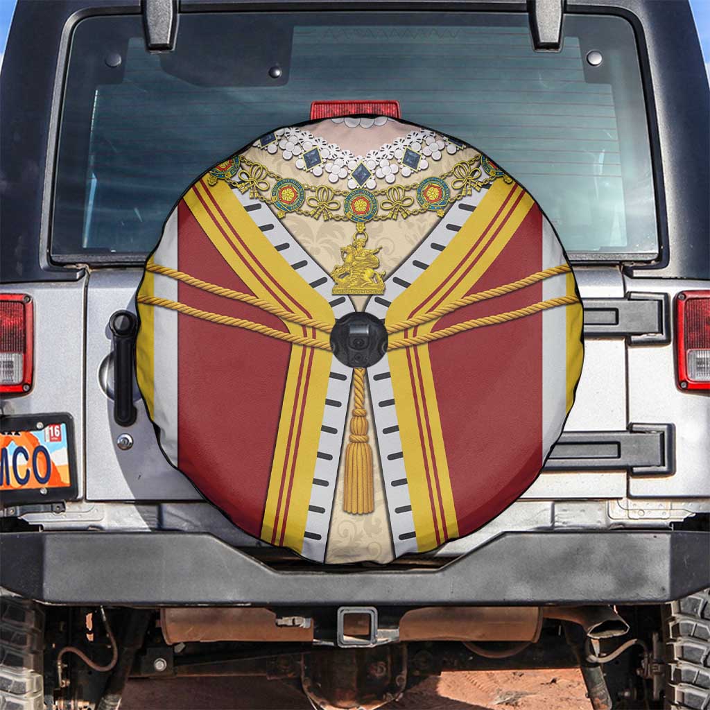 Victoria England Costume Spare Tire Cover - Wonder Print Shop
