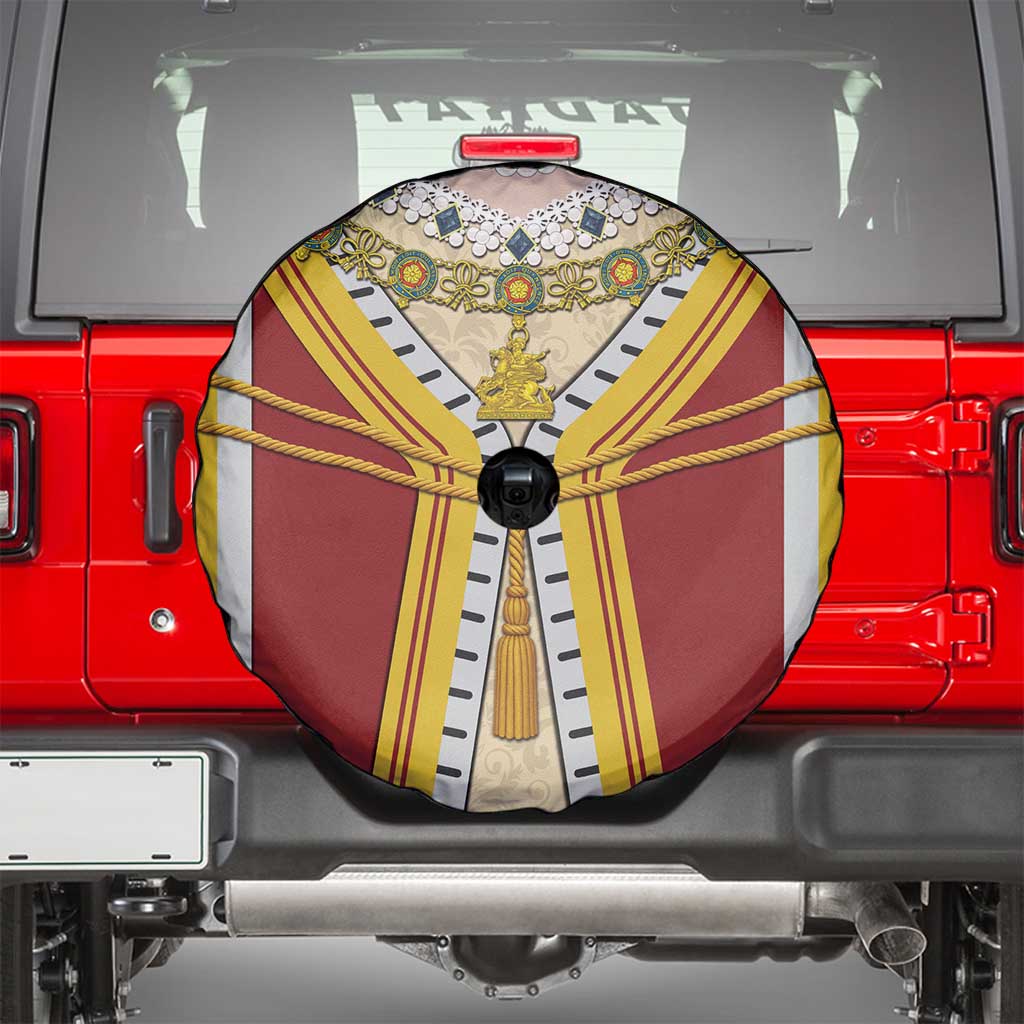 Victoria England Costume Spare Tire Cover - Wonder Print Shop