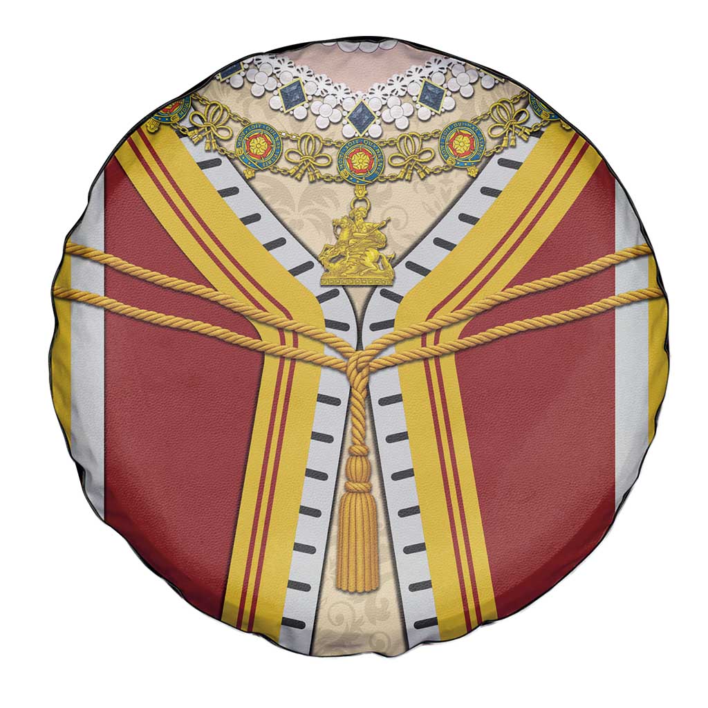Victoria England Costume Spare Tire Cover - Wonder Print Shop
