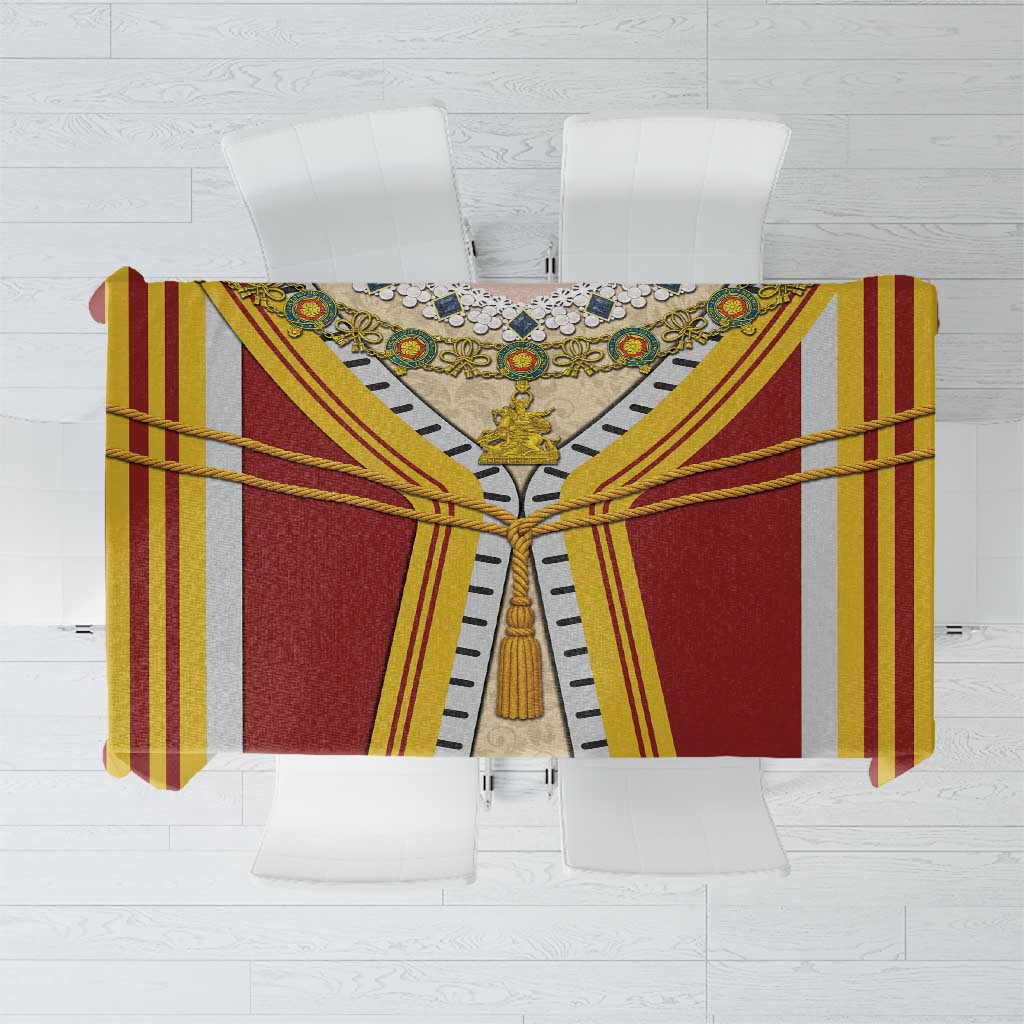Victoria England Costume Tablecloth - Wonder Print Shop