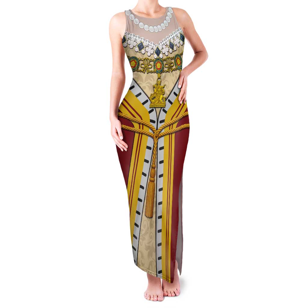 Victoria England Costume Tank Maxi Dress - Wonder Print Shop