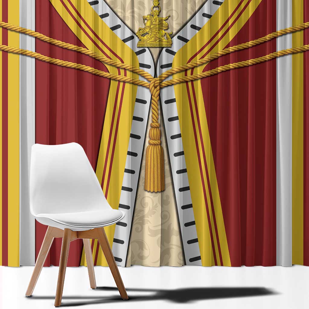 Victoria England Costume Window Curtain - Wonder Print Shop