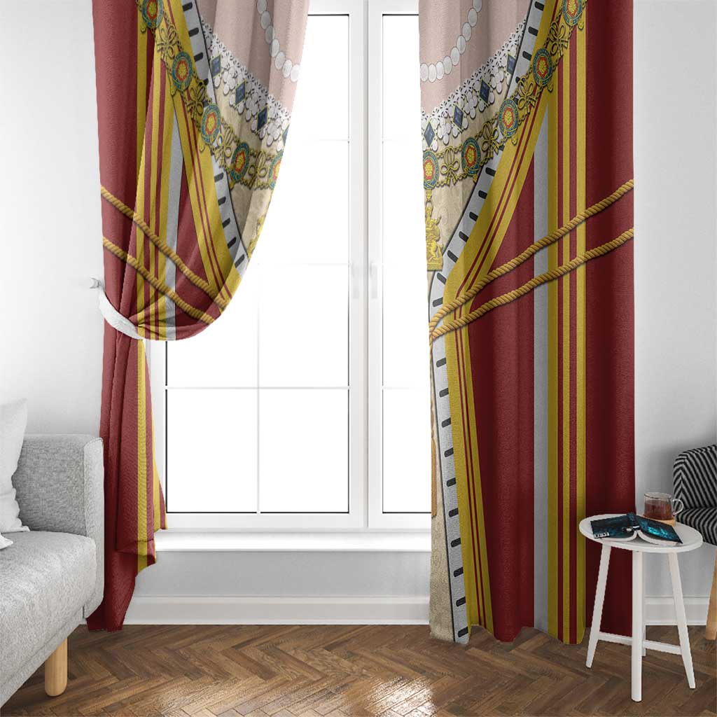 Victoria England Costume Window Curtain - Wonder Print Shop