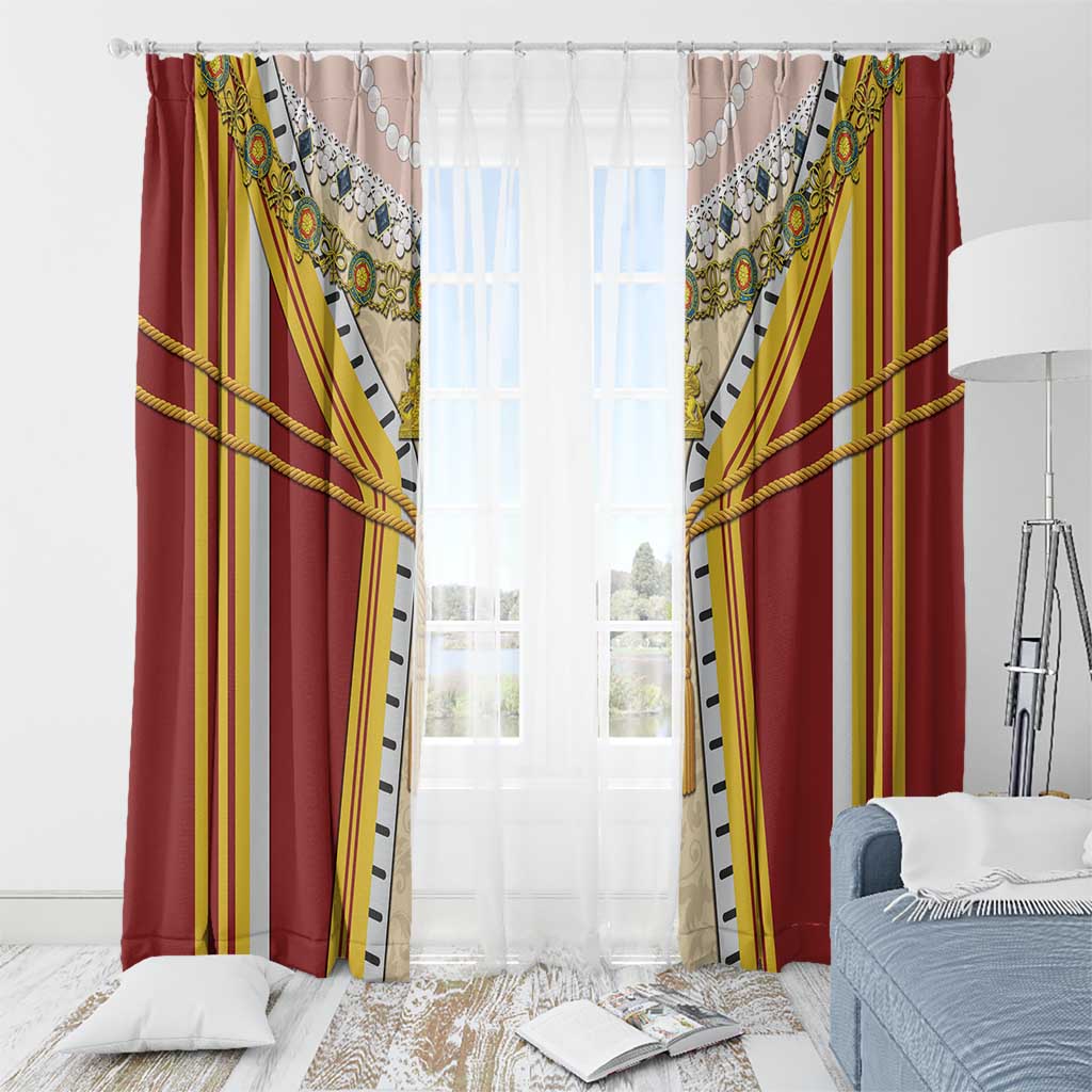 Victoria England Costume Window Curtain - Wonder Print Shop
