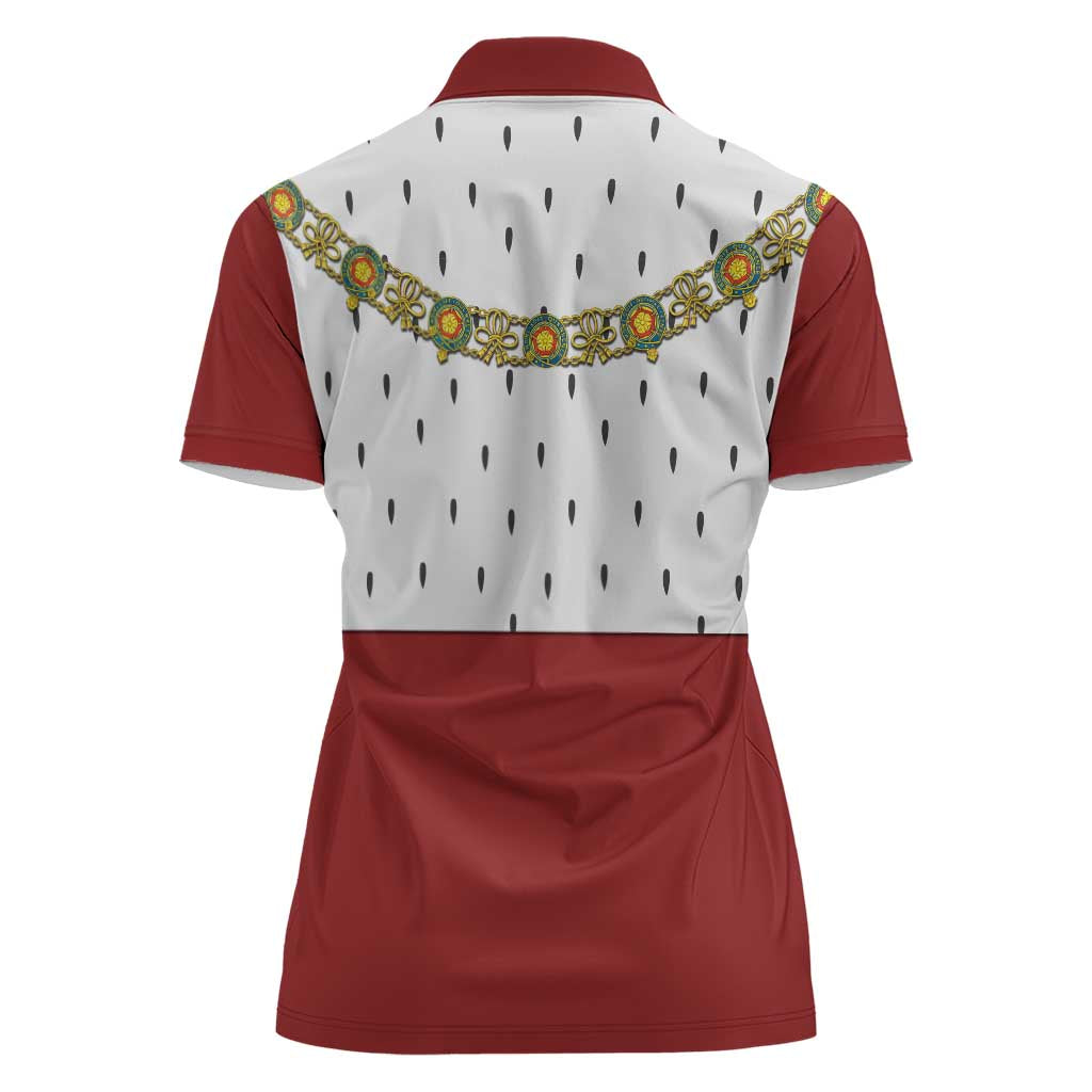 Victoria England Costume Women Polo Shirt - Wonder Print Shop