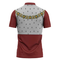 Victoria England Costume Zipper Polo Shirt - Wonder Print Shop