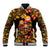 Russian Matryoshka Doll Baseball Jacket Khokhloma Patterns - Wonder Print Shop