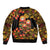 Russian Matryoshka Doll Bomber Jacket Khokhloma Patterns - Wonder Print Shop