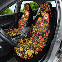 Russian Matryoshka Doll Car Seat Cover Khokhloma Patterns - Wonder Print Shop