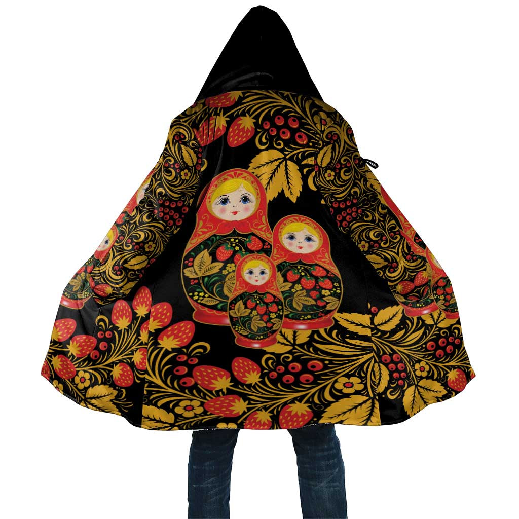 Russian Matryoshka Doll Cloak Khokhloma Patterns - Wonder Print Shop