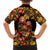 Russian Matryoshka Doll Family Matching Off Shoulder Maxi Dress and Hawaiian Shirt Khokhloma Patterns - Wonder Print Shop