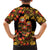 Russian Matryoshka Doll Family Matching Short Sleeve Bodycon Dress and Hawaiian Shirt Khokhloma Patterns - Wonder Print Shop