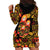 Russian Matryoshka Doll Hoodie Dress Khokhloma Patterns - Wonder Print Shop