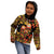 Russian Matryoshka Doll Kid Hoodie Khokhloma Patterns - Wonder Print Shop