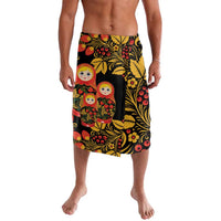 Russian Matryoshka Doll Lavalava Khokhloma Patterns - Wonder Print Shop