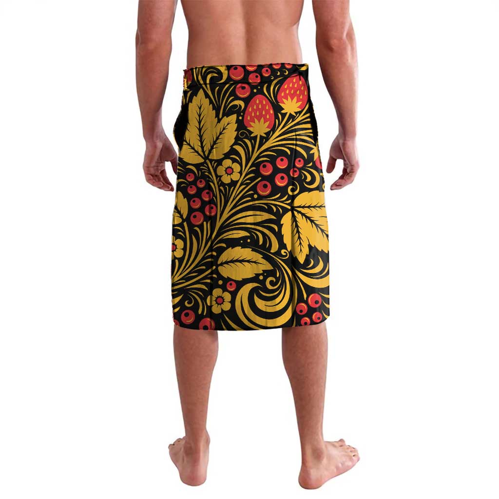 Russian Matryoshka Doll Lavalava Khokhloma Patterns - Wonder Print Shop