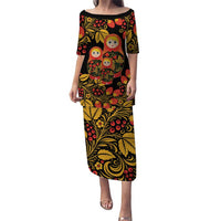 Russian Matryoshka Doll Puletasi Khokhloma Patterns - Wonder Print Shop