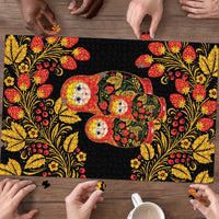 Russian Matryoshka Doll Puzzle Khokhloma Patterns - Wonder Print Shop