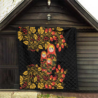 Russian Matryoshka Doll Quilt Khokhloma Patterns - Wonder Print Shop