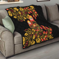 Russian Matryoshka Doll Quilt Khokhloma Patterns - Wonder Print Shop