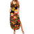 Russian Matryoshka Doll Summer Maxi Dress Khokhloma Patterns - Wonder Print Shop
