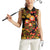 Russian Matryoshka Doll Women Sleeveless Polo Shirt Khokhloma Patterns - Wonder Print Shop