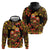 Russian Matryoshka Doll Zip Hoodie Khokhloma Patterns - Wonder Print Shop
