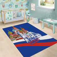 Russia National Unity Day Area Rug Minin And Pozharsky Monument - Wonder Print Shop