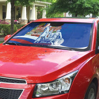 Russia National Unity Day Auto Sun Shade Minin And Pozharsky Monument - Wonder Print Shop