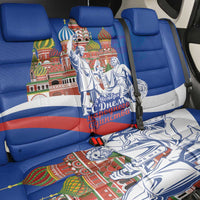 Russia National Unity Day Back Car Seat Cover Minin And Pozharsky Monument - Wonder Print Shop