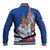 Russia National Unity Day Baseball Jacket Minin And Pozharsky Monument - Wonder Print Shop