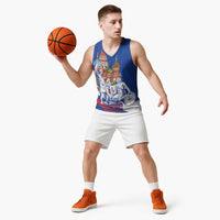 Russia National Unity Day Basketball Jersey Minin And Pozharsky Monument - Wonder Print Shop