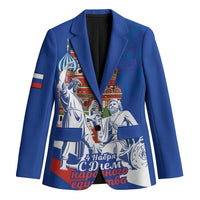 Russia National Unity Day Blazer Minin And Pozharsky Monument - Wonder Print Shop