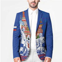 Russia National Unity Day Blazer Minin And Pozharsky Monument - Wonder Print Shop