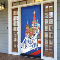 Russia National Unity Day Door Cover Minin And Pozharsky Monument - Wonder Print Shop
